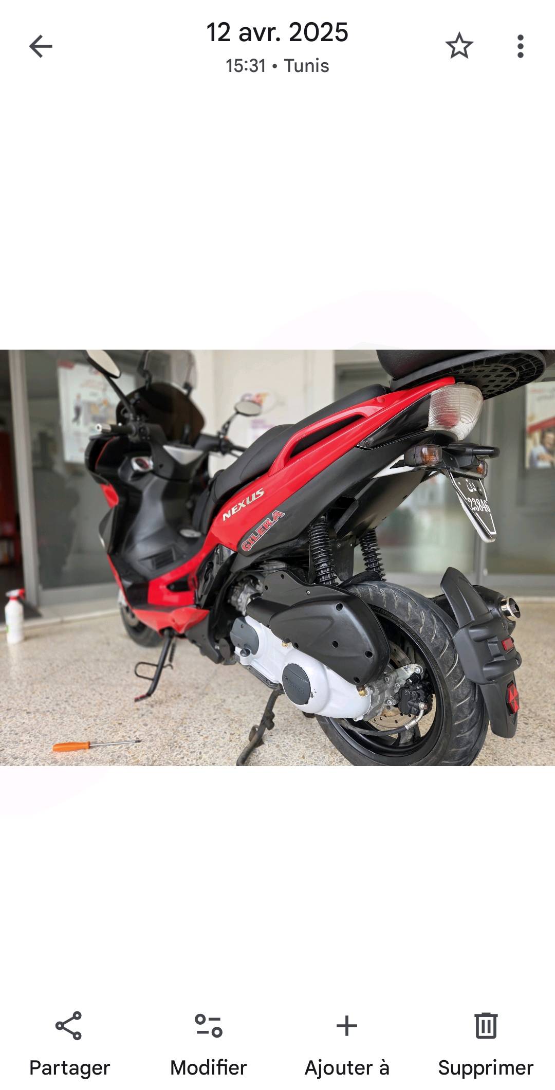 maxiscooter Gilera Nexus 250cc - photo 4