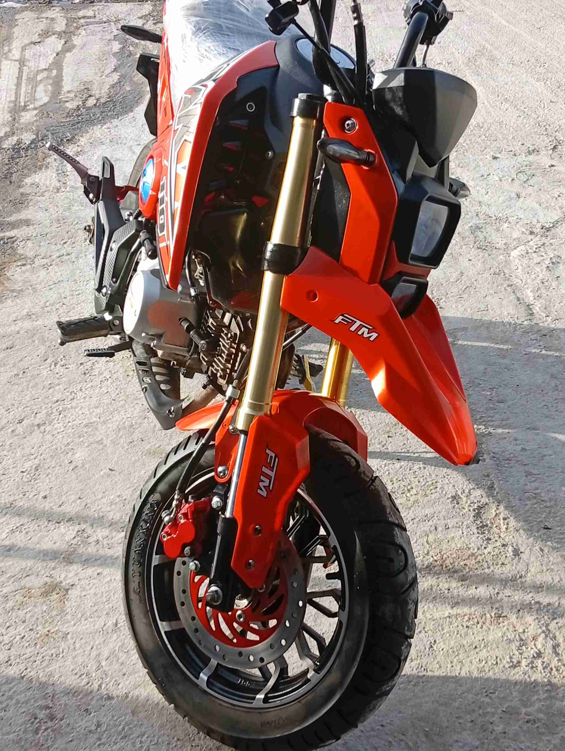 korak FTM orange 🍊 110cc - photo 6